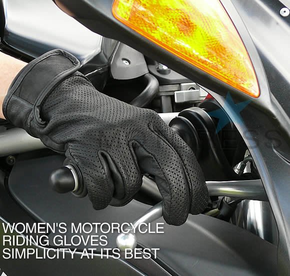 Ladies Motorcycle Gloves on MOTORESS