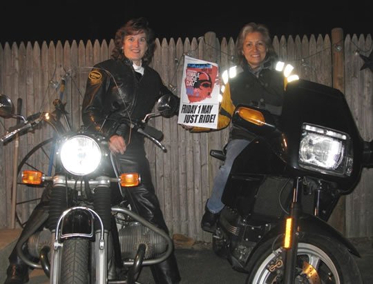 Midnight Motorcycle Run for Women Riders on IFRD