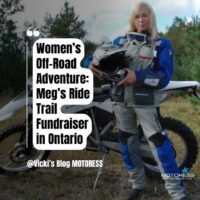 Women’s Off-Road Adventure: Meg’s Ride Trail Fundraiser in Ontario | MOTORESS