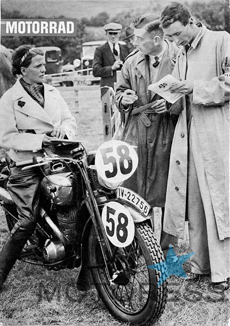 Ilse Thouret Cover of Motorrad - MOTORESS