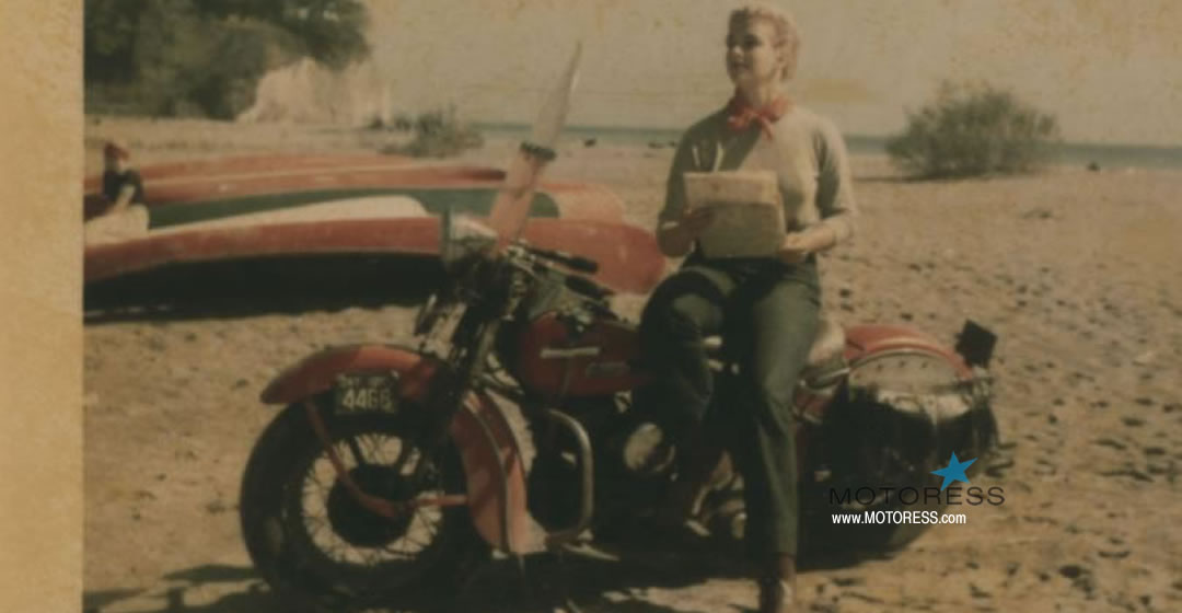 Canadian Woman Motorcycle Rider Pioneer Jackie MacDonald - MOTORESS