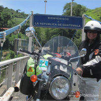 Miss Rider Rides Panama - Your Story on MOTORESS