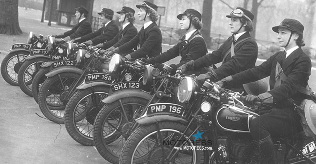 Women Motorcycle Dispatch Riders of War - Saluting The Wrens - MOTORESS