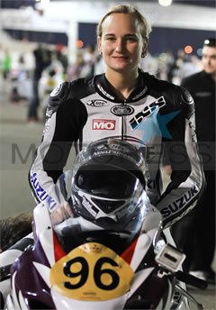 NinaPrinz woman motorcycle racer on Motoress