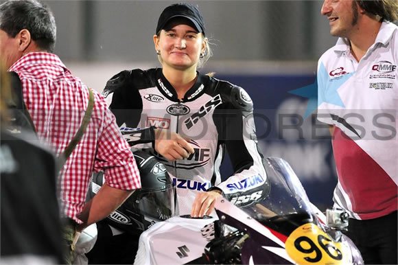 NinaPrinz woman motorcycle racer on Motoress