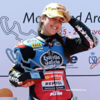 Victory for Female Motorcycle Racer Maria Herrera | MOTORESS