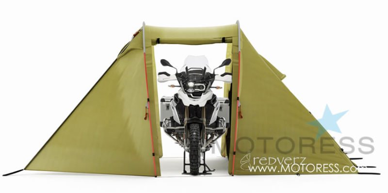 Motorcycle Tent for Camping and Touring on MOTORESS