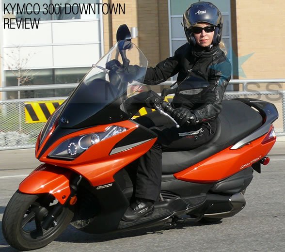 Kymco 300i Scooter on MOTORESS