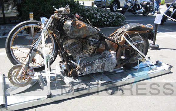 Tsunami Found Harley-Davidson Motorcycle