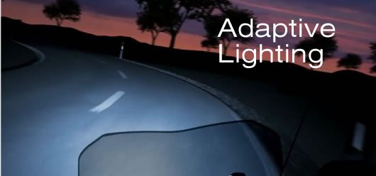 Adaptive Headlight on Motoress