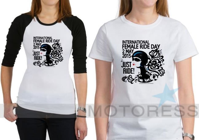 2015 International Female Ride Day Tshirts