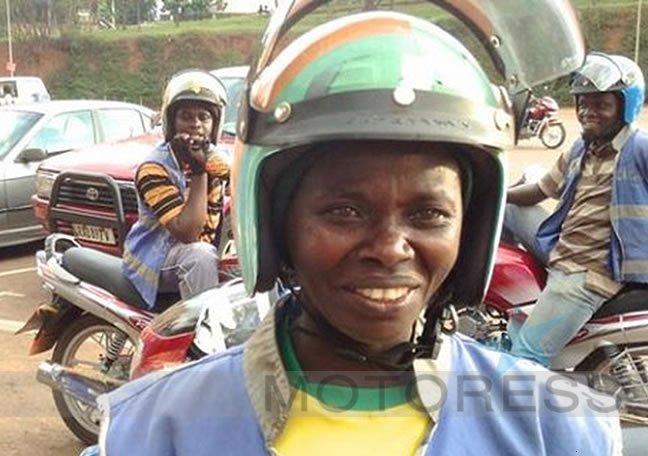 Rwanda’s Only Woman Motorcycle Taxi Driver - MOTORESS