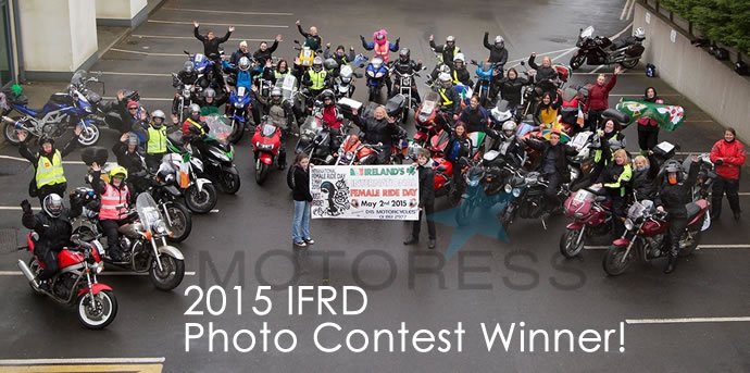 2015 International Female Ride Day Photo Contest winner on MOTORESS