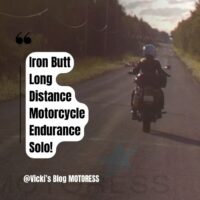 Iron Butt Long Distance Motorcycle Endurance Solo! - Vicki's Blog MOTORESS