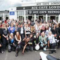 World's Largest Female Biker Meet Ace Cafe 2015 - MOTORESS