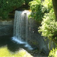 Bridal Veil Falls Manitoulin Island