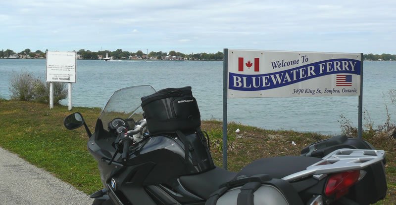 Motorcycle Cruise along the St. Clair River Shores Motoress