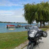 Cruise the St Clair River Shores by Motorcycle - Vicki Gray MOTORESS