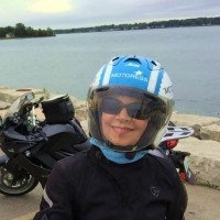 Cruise the St Clair River Shores by Motorcycle - Vicki Gray MOTORESS