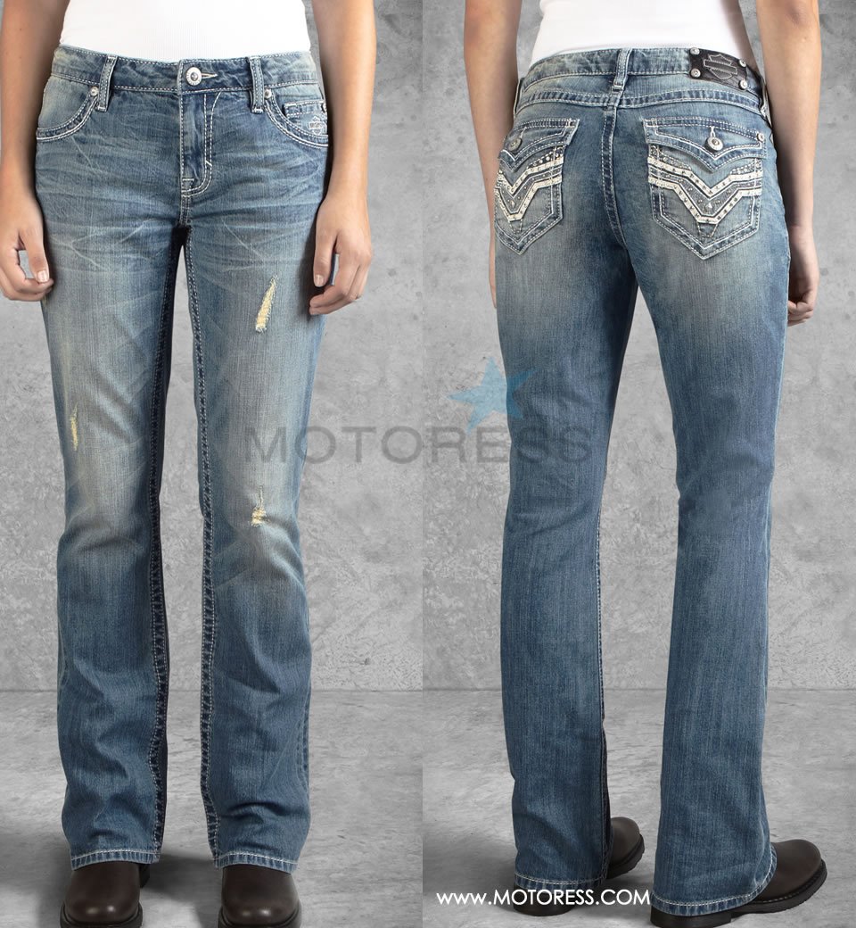 Women's Jean Riding Styles from Harley-Davidson on MOTORESS