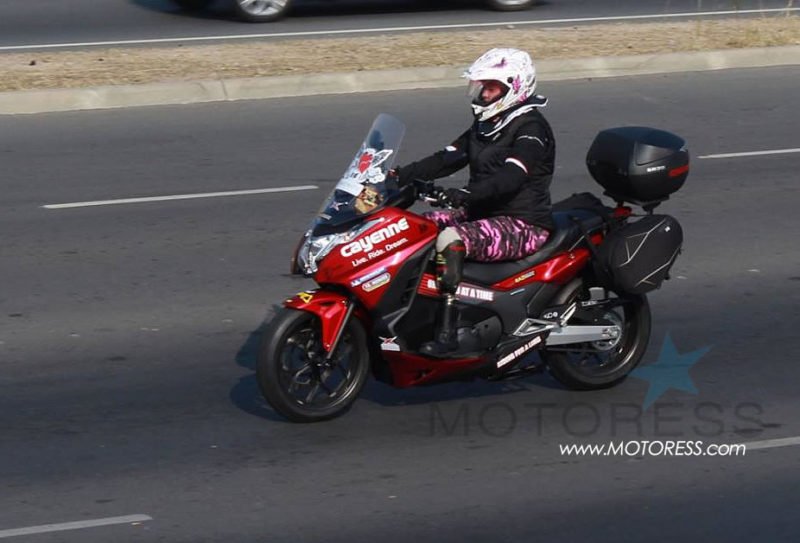 Gerda du Toit Double Amputee Motorcyclist Riding for Cause - MOTORESS