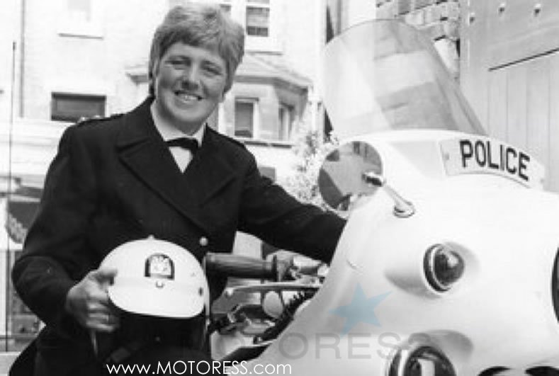 England's First Woman Motorcycle Cop - MOTORESS