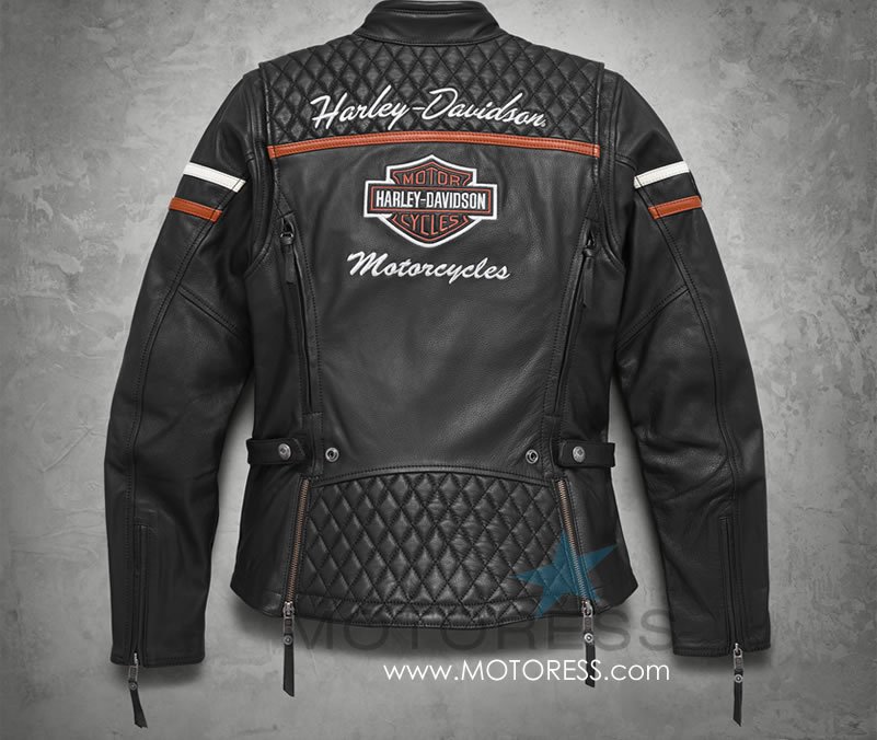 Triple Vent System Women's Leather Jacket from Harley-Davidson - MOTORESS