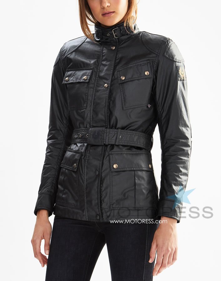 oficial hacer clic Contribución Women's Belstaff Tourist Trophy Jacket Updated Features and Fit