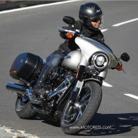 Harley-Davidson Sport Glide - Silver Fortune (Colour) With Panniers, Windscreen