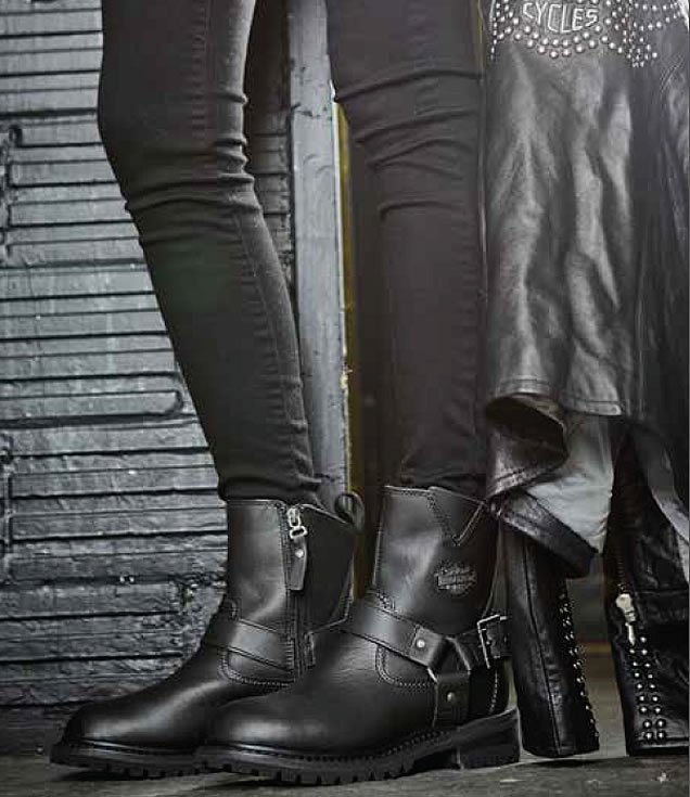 Women's Motorcycle Boots with High 