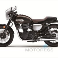 Kawasaki W800 Cafe Motorcycle Throwback to 1960s Original - MOTORESS Vicki Gray