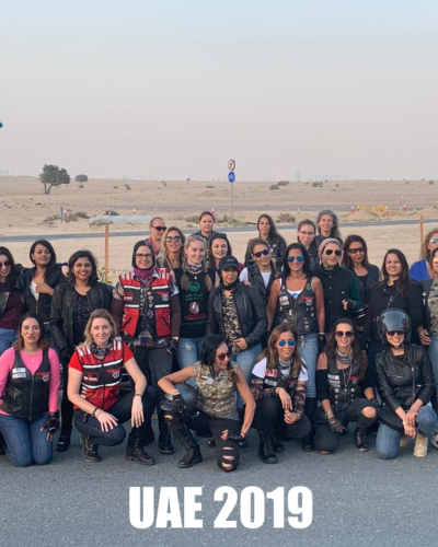 Kat H. DUBAI UAE - Rocking the Dubai Road on IFRD 2019