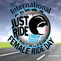 2021 International Female Ride Day Logo - MOTORESS