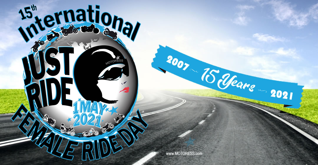 2021 International Female Ride Day Logo - MOTORESS