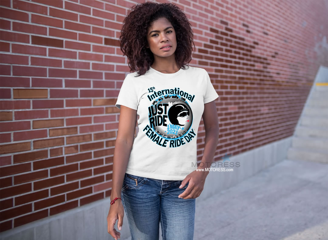 2021 International Female Ride Day T-Shirt - MOTORESS