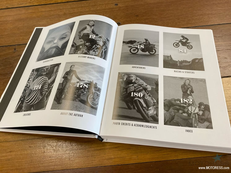 The MotoLady’s Book of Women Who Ride - More On MOTORESS