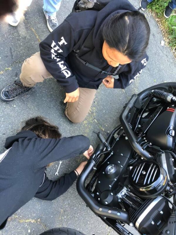 Babes wrenching