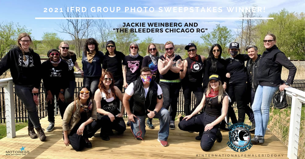 Jackie and "The Bleeders Chicago RG" - IFRD Group - MOTORESS