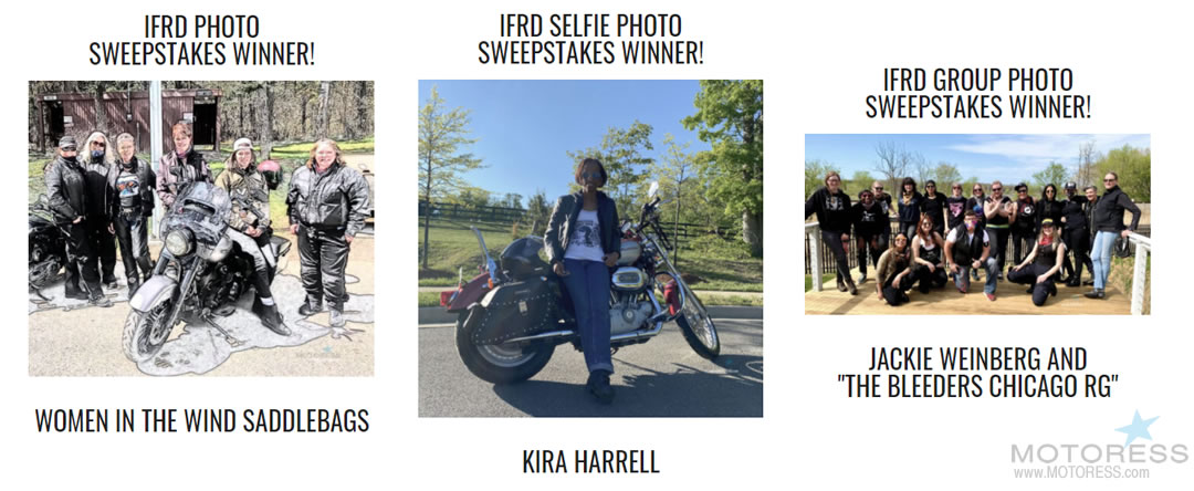 Announcing 2021 IFRD Photo Sweepstakes Winners - MOTORESS