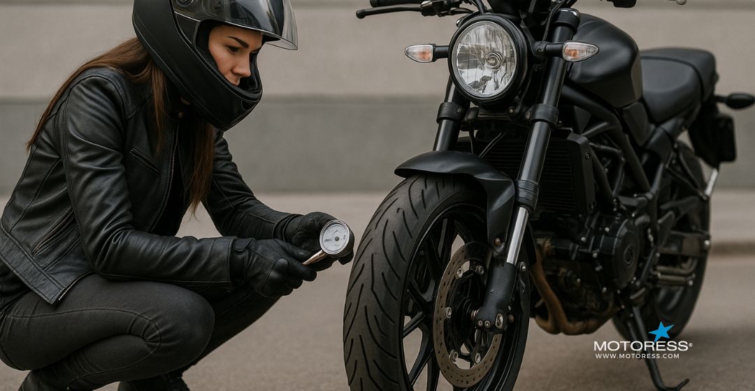How to Check and Manage Your Motorcycle Tire Pressure - MOTORESS