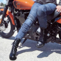 Harley-Davidson Dalwood Motorcycle Boot for Women - MOTORESS -Vicki Gray
