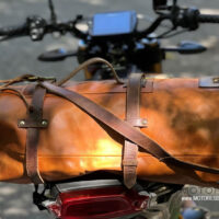 Handmade Leather Motorcycle Duffel Bag - MOTORESS