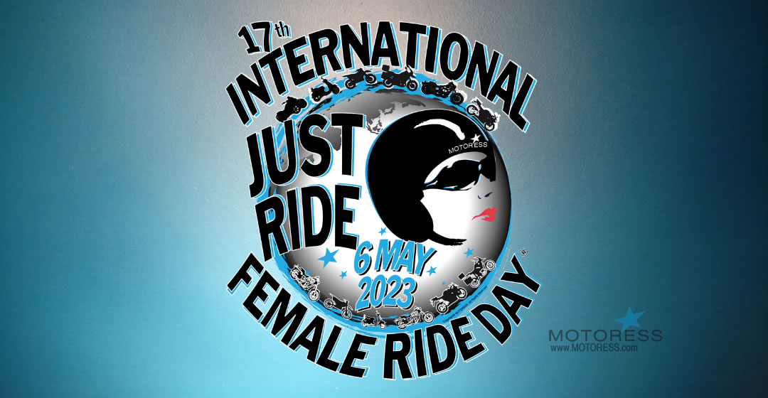 2023 International Female Ride Day Logo - MOTORESS