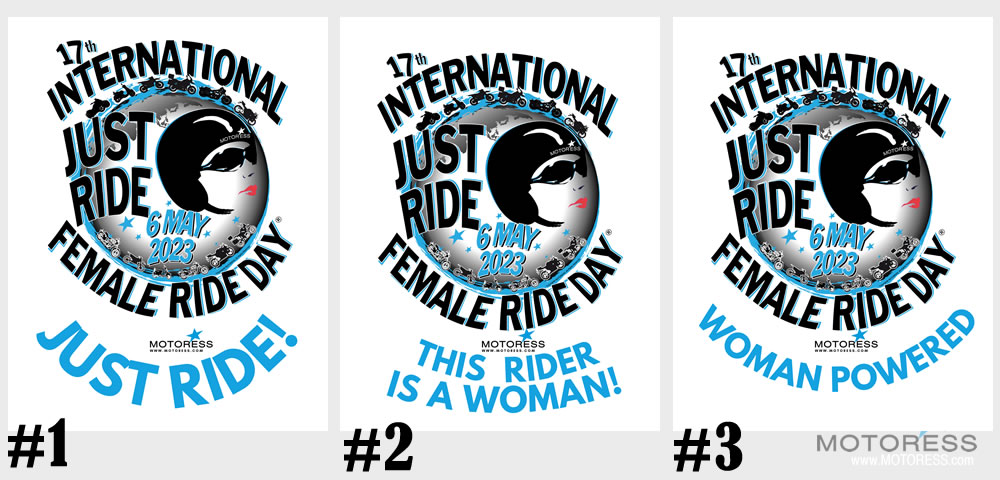 2023 International Female Ride Day Windscreen Flyer - MOTORESS