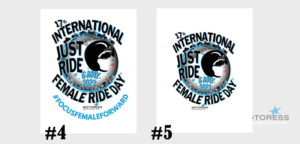 2023 International Female Ride Day Windscreen Flyer - MOTORESS