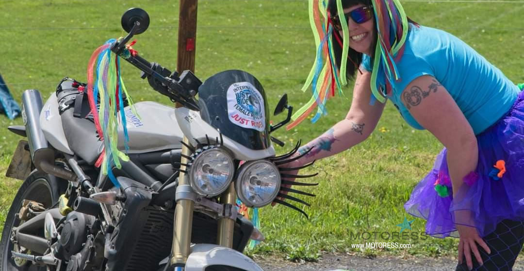 International Female Ride Day 2023 Windscreen Flyer - MOTORESS