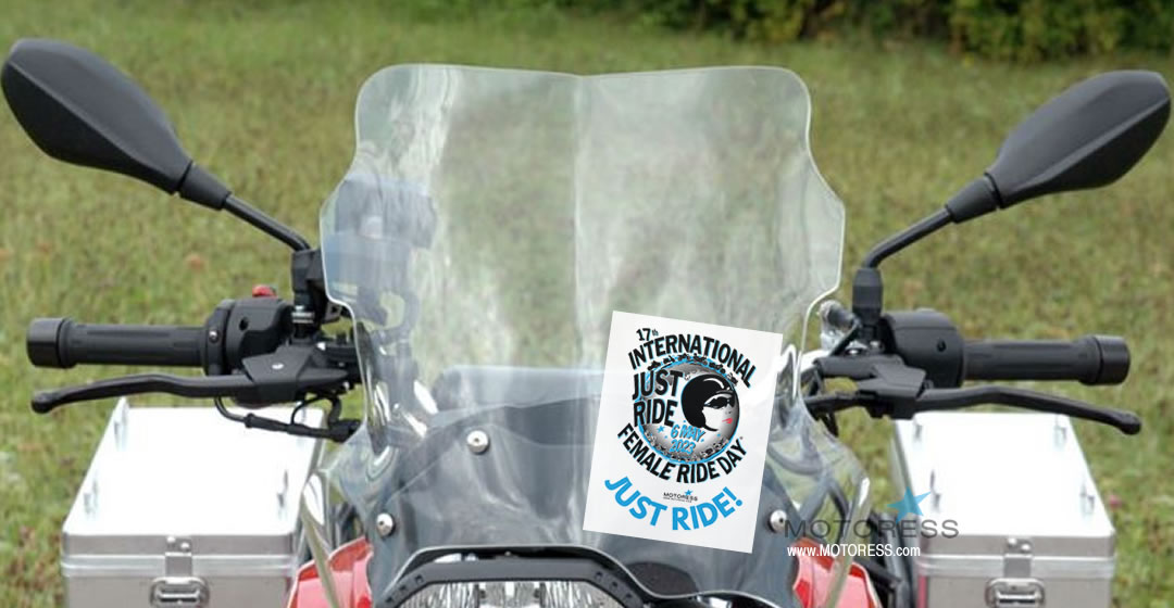 International Female Ride Day 2023 Windscreen Flyer - MOTORESS