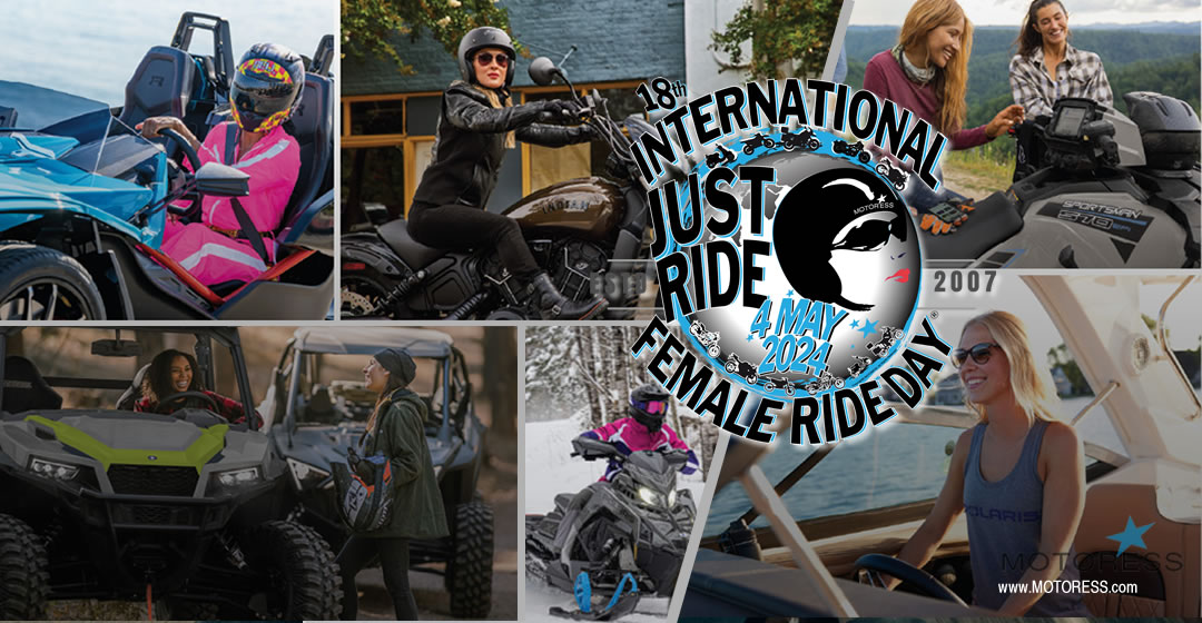 Polaris Rejoins As Partner For 18th International Female Ride Day - MOTORESS