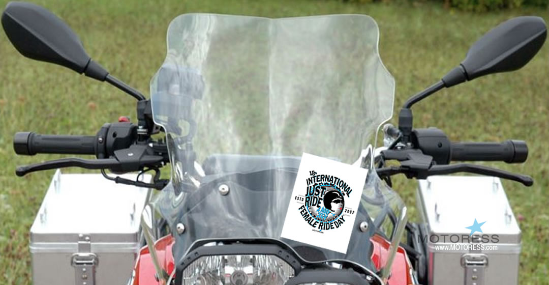 2024 International Female Ride Day Windscreen Flyer - MOTORESS