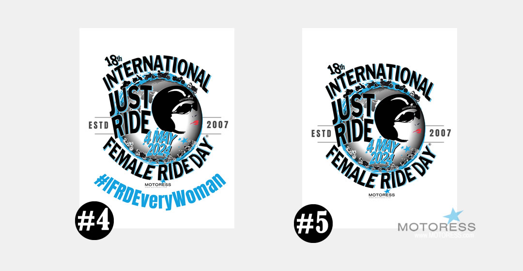 2024 International Female Ride Day Windscreen Flyer